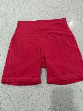 lululemon athletica High-Rise Bike Shorts - Red